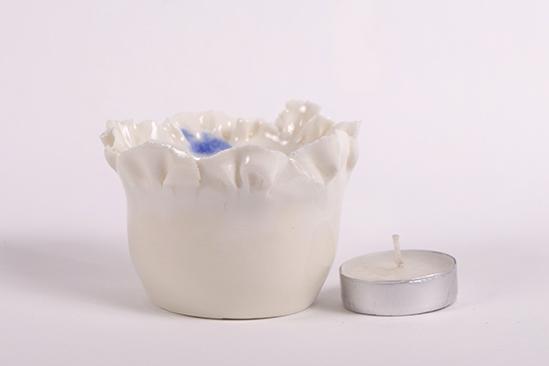 Bougeoir porcelaine