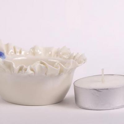 Bougeoir porcelaine