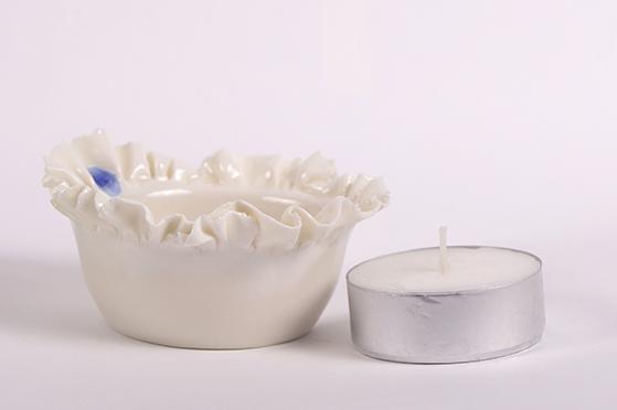 Bougeoir porcelaine