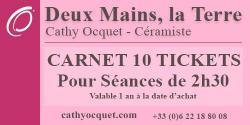 Carnet de 10 tickets deux mains la terre 1