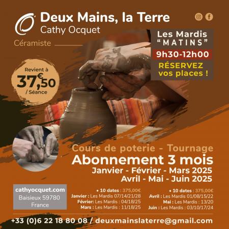 Les mardis matin deux mains la terre poterie lille 1