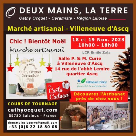 Marche artisanal villeneuve d ascq deux mains la terre instagram facebook