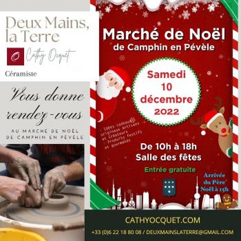 Marche de noel camphin en pevele deux mains la terre cathy ocquet