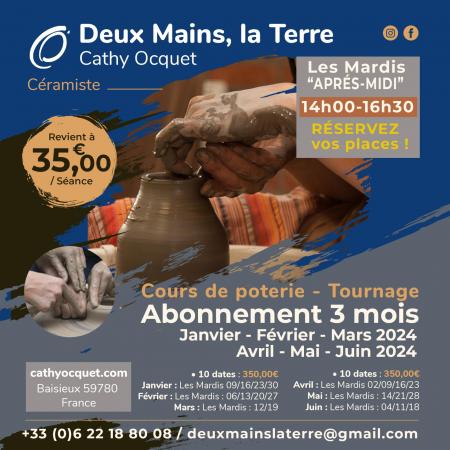 Mardis apres midi deux mains la terre