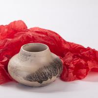 Raku 2 poterie lille deux mains la terre marc zommer photographies