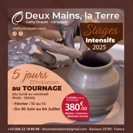 Stages intensifs deux mains la terre poterie lille 1